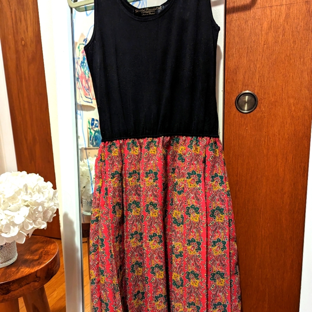 Cute dress M boho retro